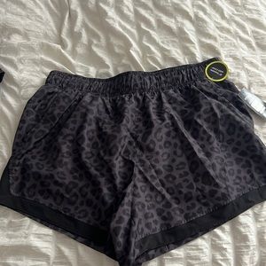 NWT Leopars Print Shorts